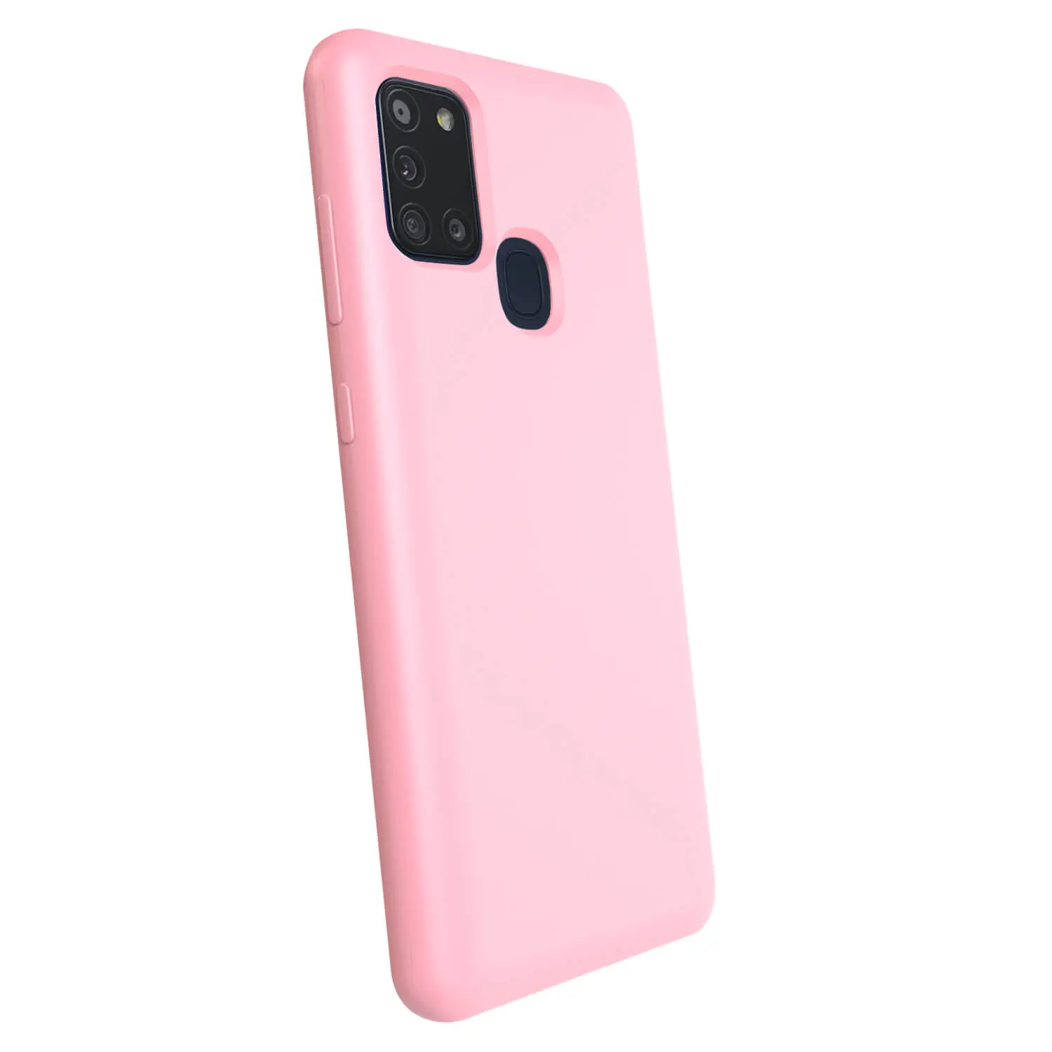 Liquid case na Samsung Galaxy A21s - Vlastní gravírování - Růžová