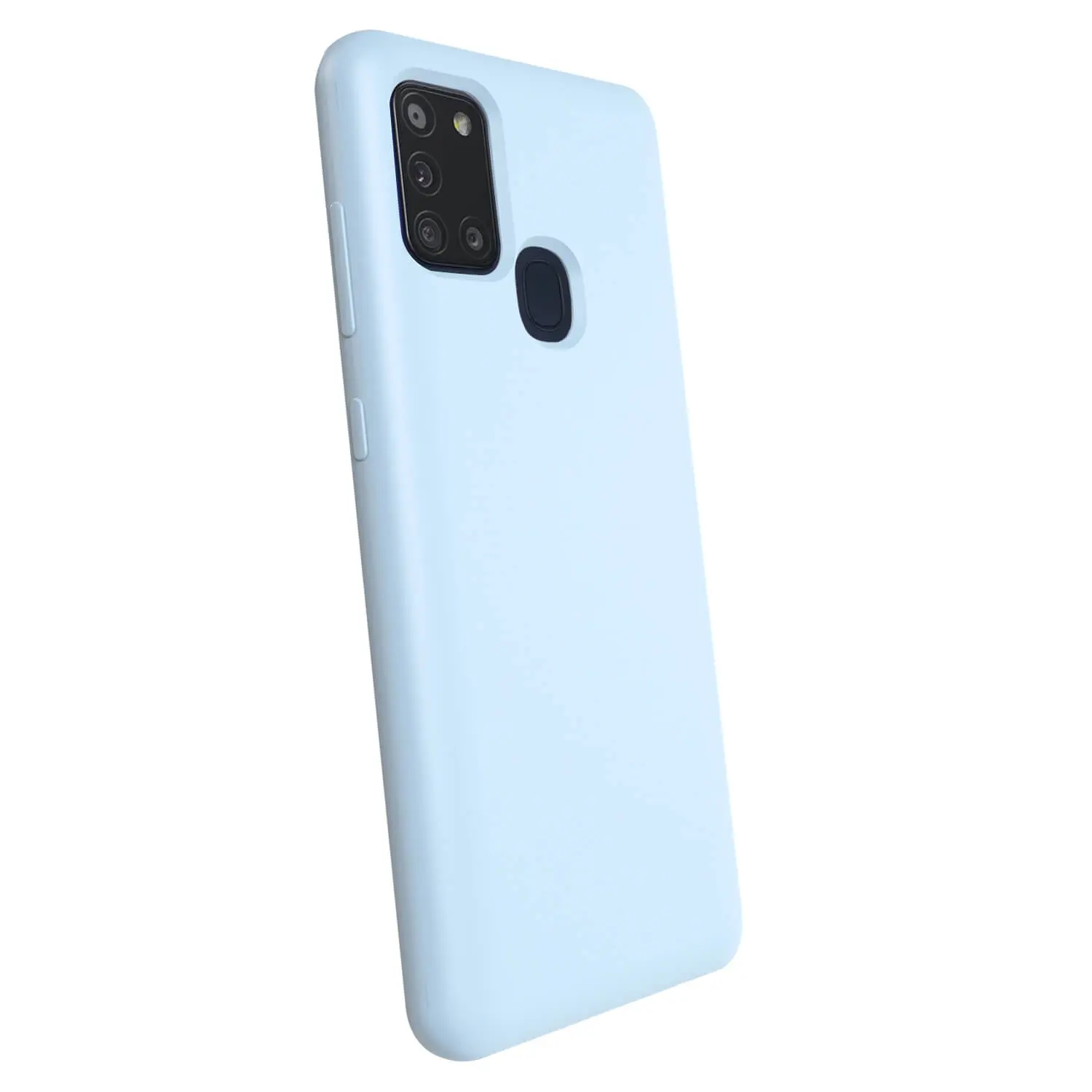 Liquid case na Samsung Galaxy A21s - Vlastní gravírování - Modrá
