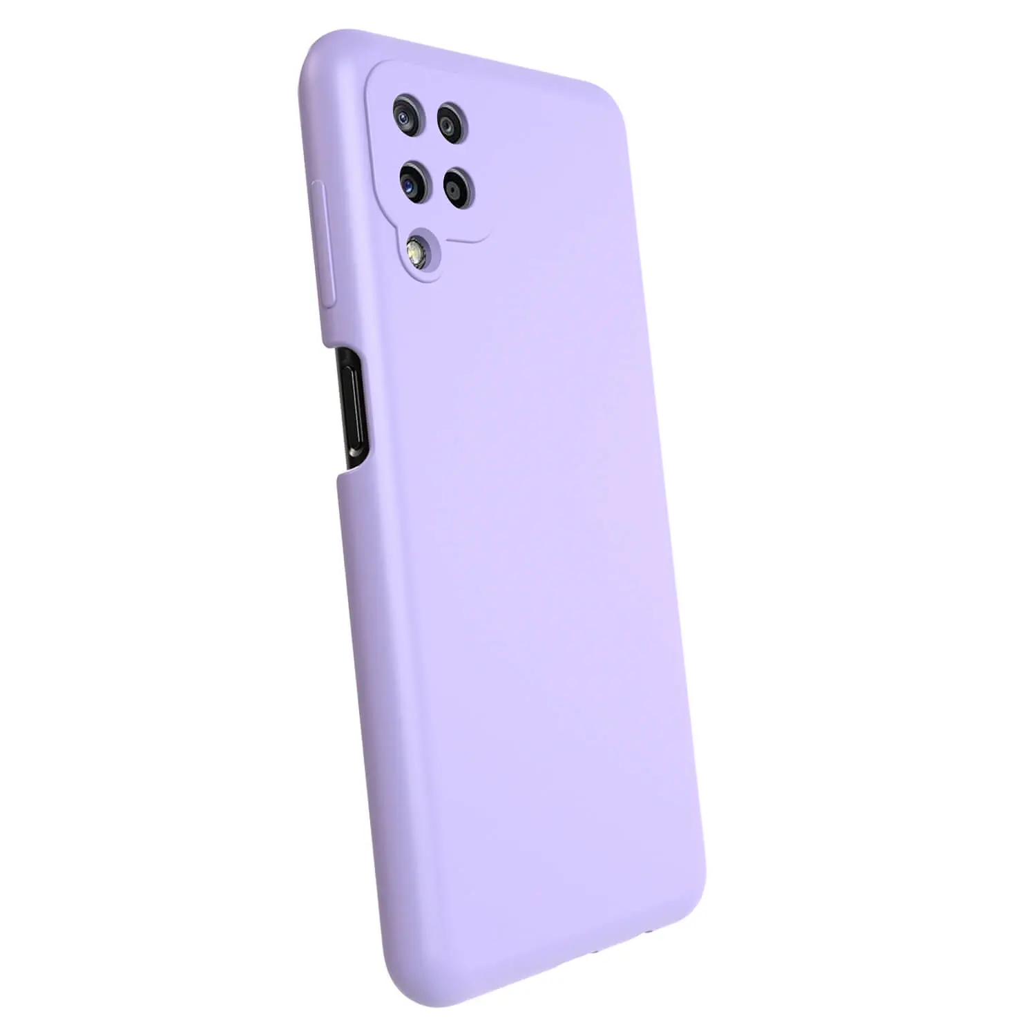 Liquid case na Samsung Galaxy A12 A125F - Vlastní gravírování - Fialová