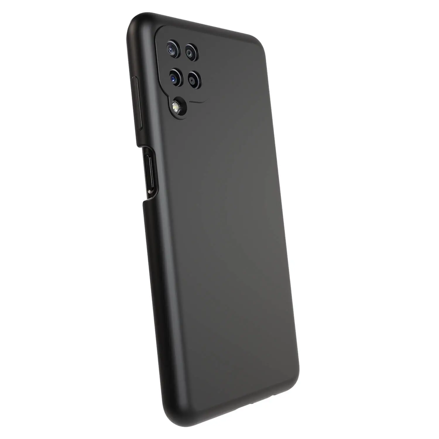 Liquid case na Samsung Galaxy A12 A125F - Vlastní gravírování - Černá