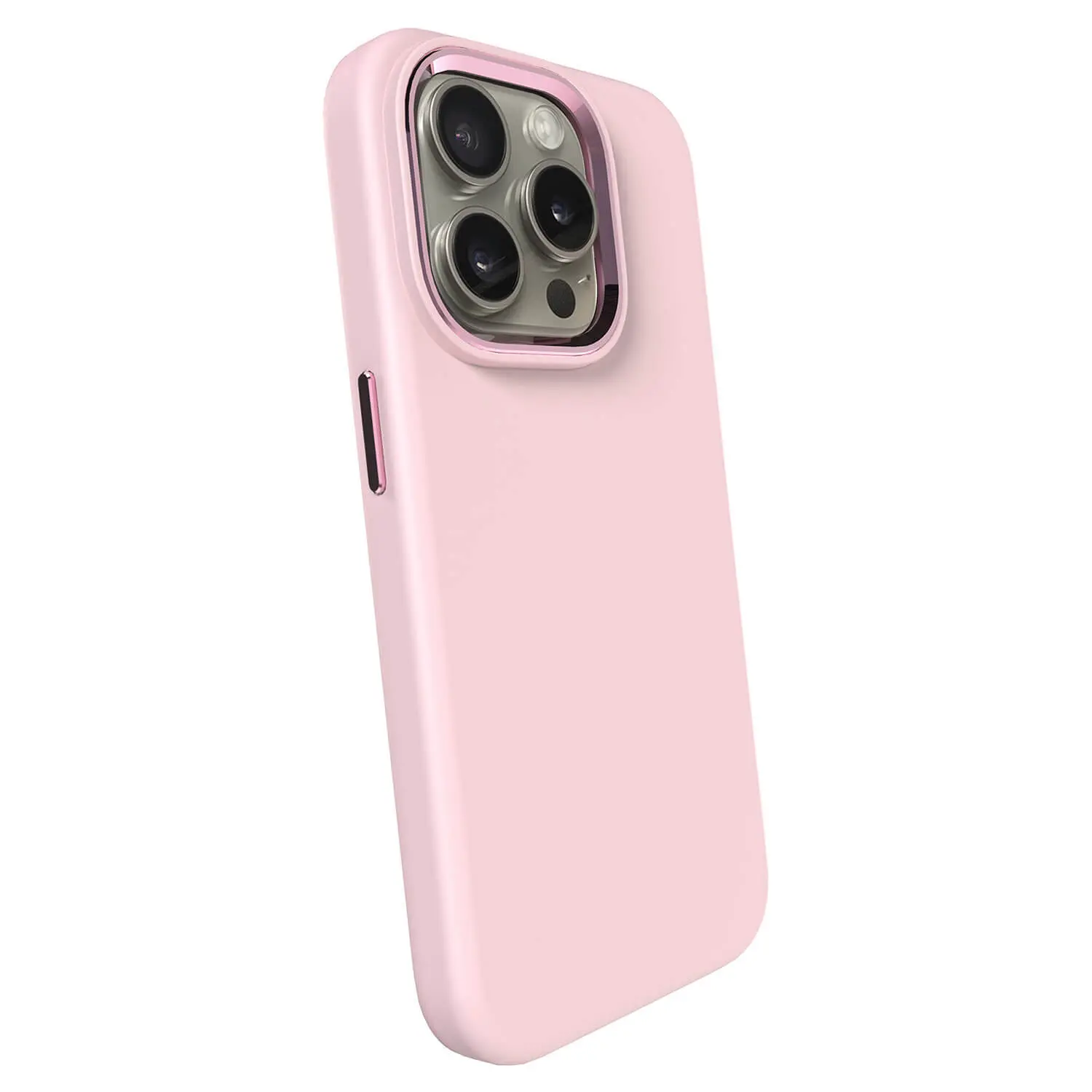 Premium case MagSafe na Apple iPhone 15 Pro - Vlastní gravírování - Růžová