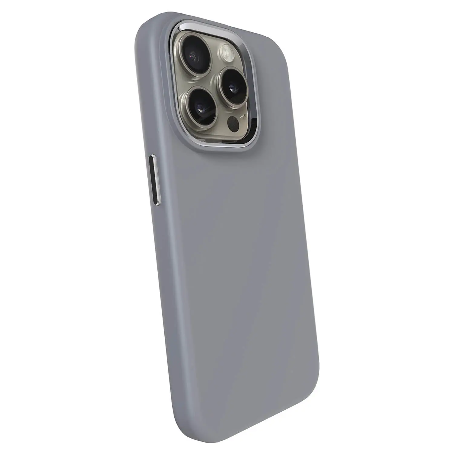 Premium case MagSafe na Apple iPhone 15 Pro - Vlastní gravírování - Šedá