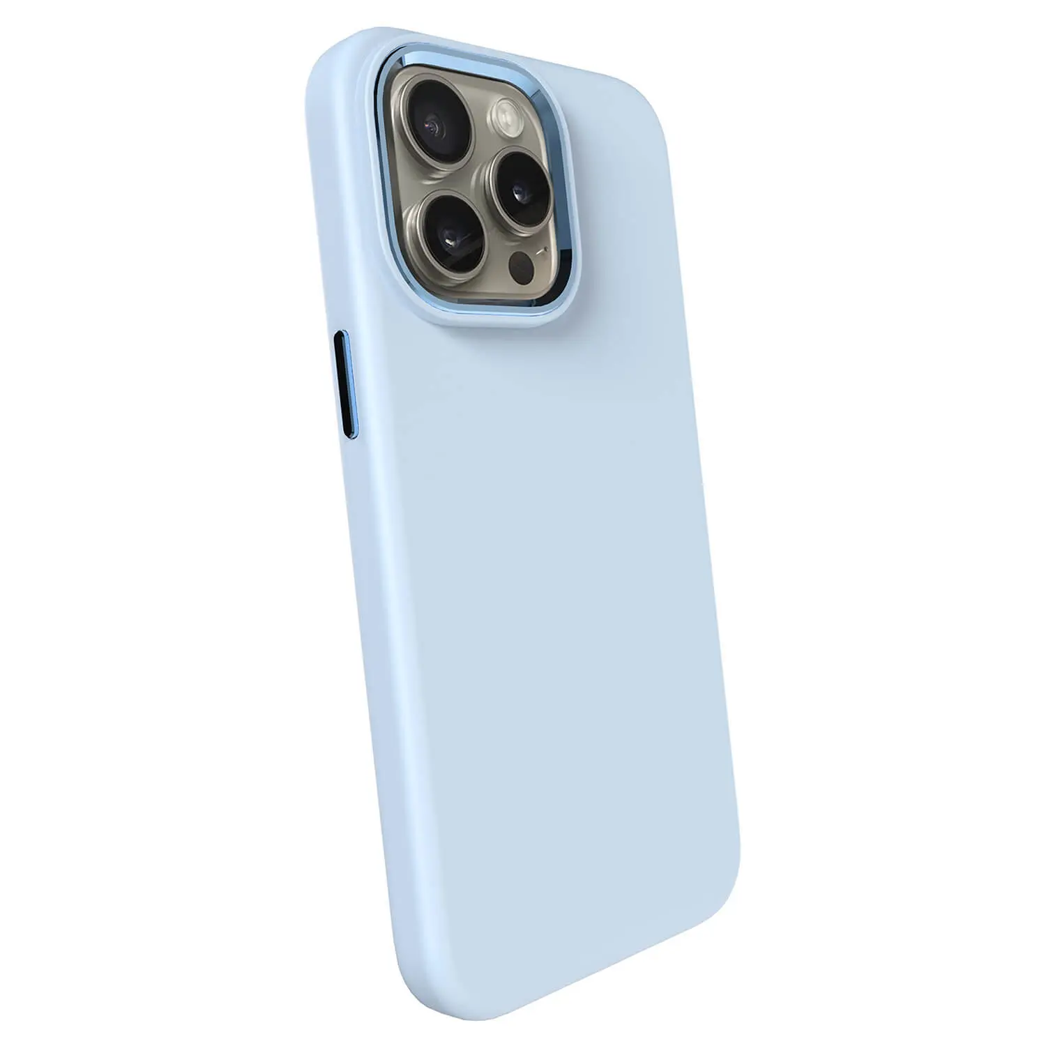 Premium case MagSafe na Apple iPhone 15 Pro Max - Vlastní gravírování - Modrá