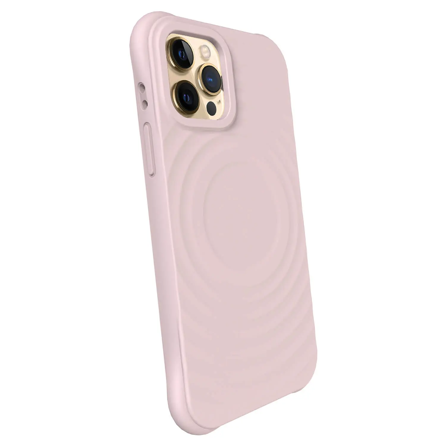 Shock-proof case MagSafe na Apple iPhone 12 Pro - Vlastní gravírování - Růžová