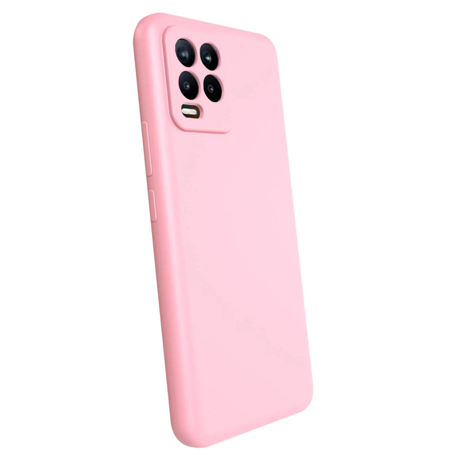 Liquid case na Realme 8 4G - Vlastní gravírování - Růžová