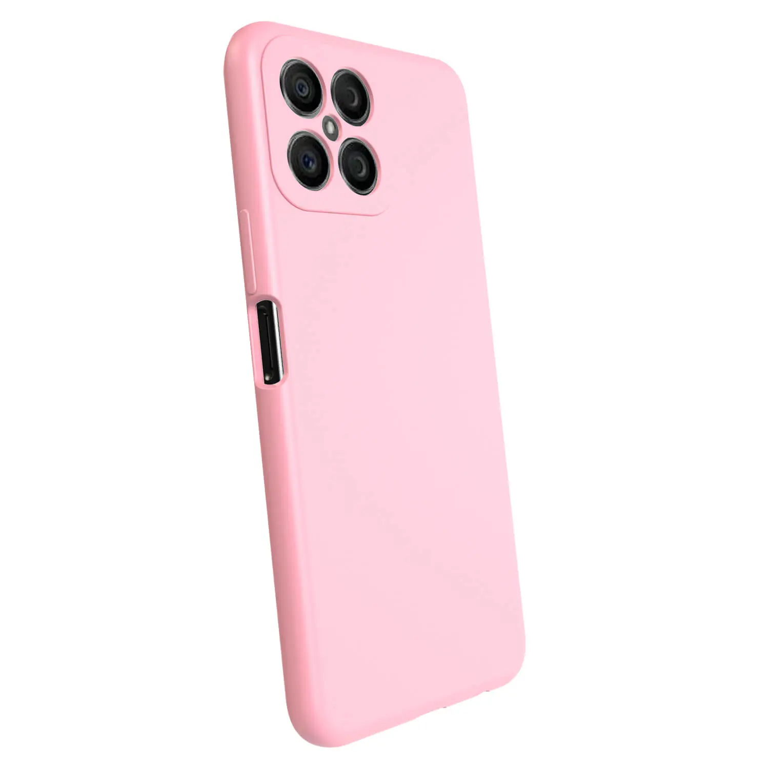 Liquid case na Honor X8 4G - Vlastní gravírování - Růžová