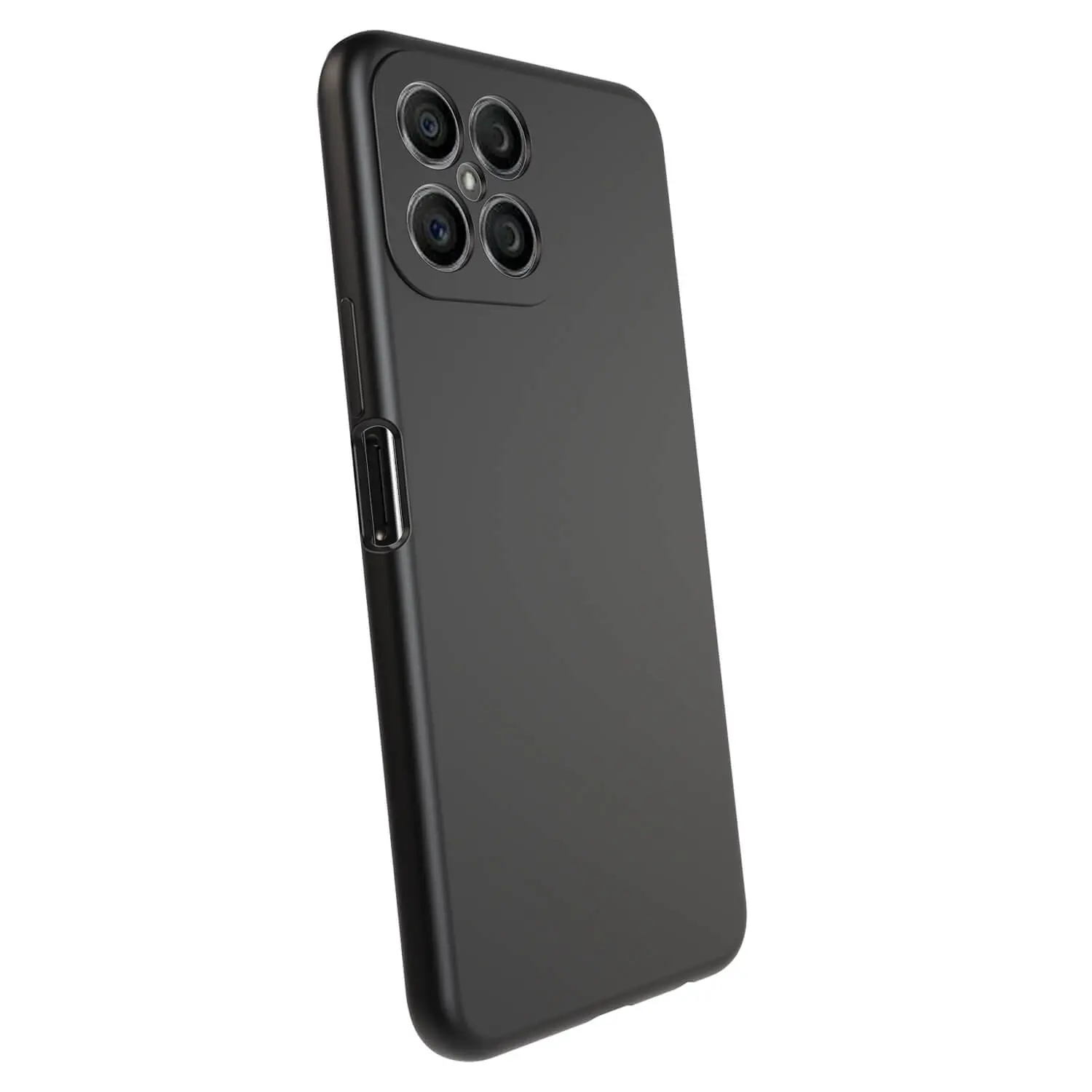 Liquid case na Honor X8 4G - Vlastní gravírování - Černá
