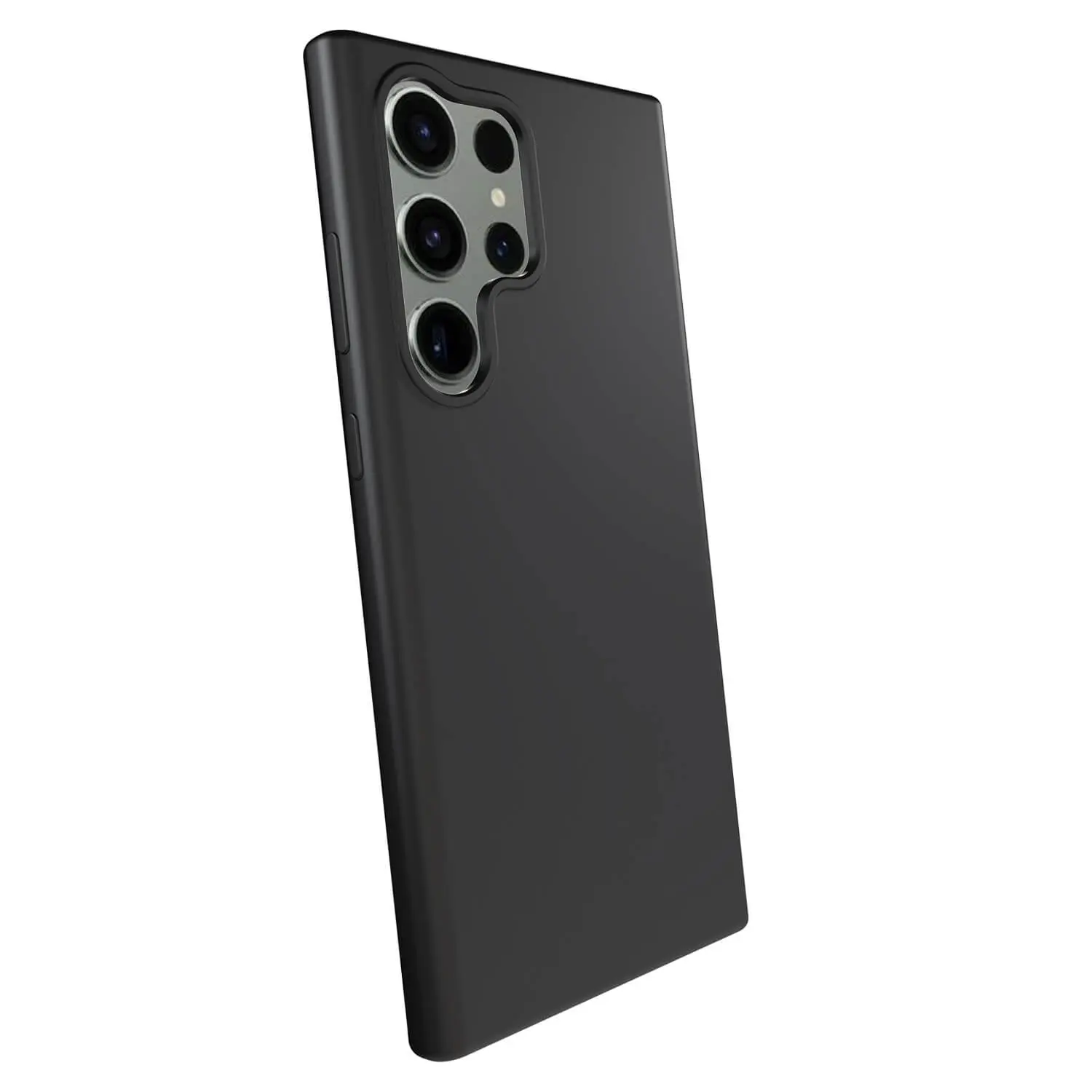 Liquid case na Samsung Galaxy S23 Ultra 5G - Vlastní gravírování - Černá