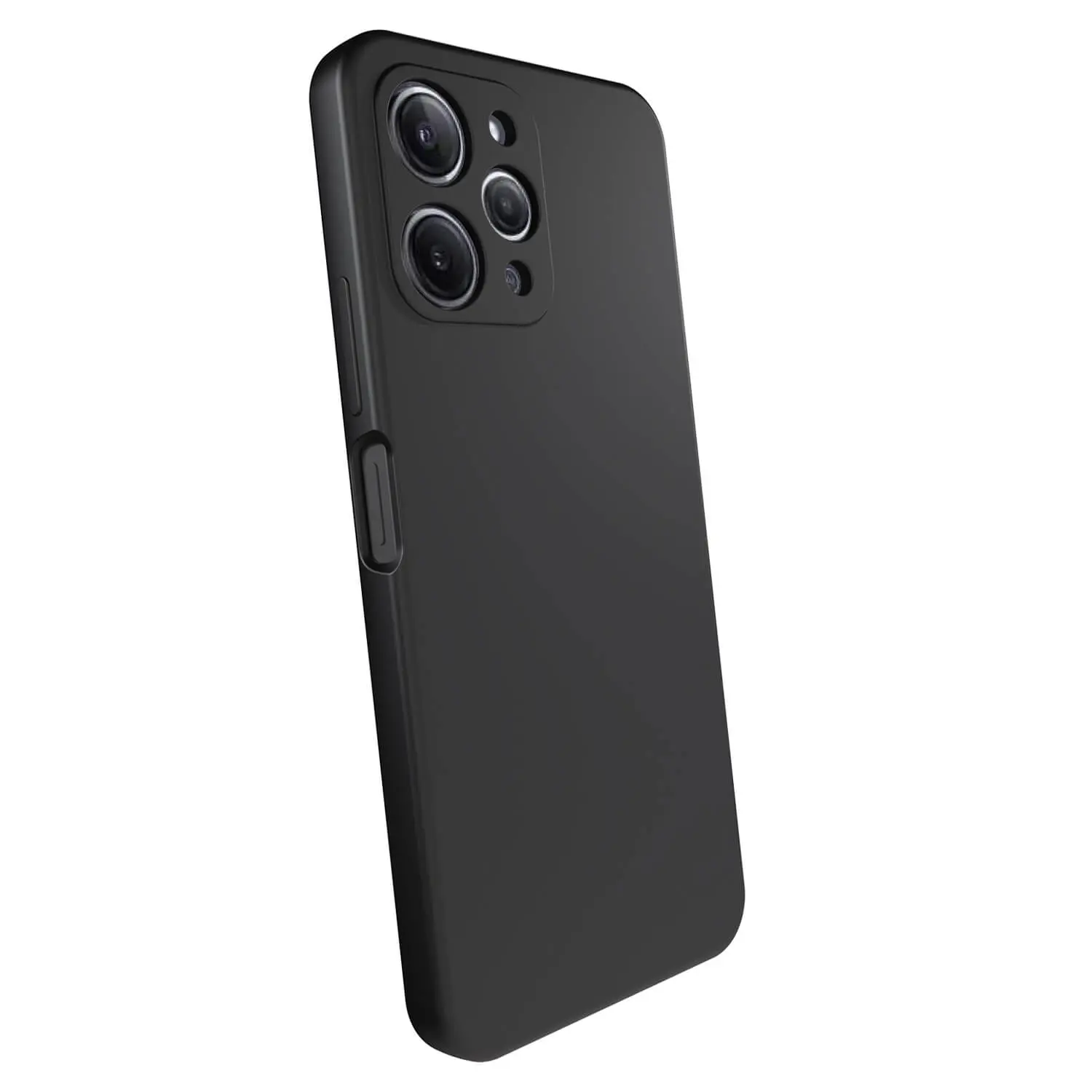 Liquid case na Xiaomi Redmi 12 4G - Vlastní gravírování - Černá