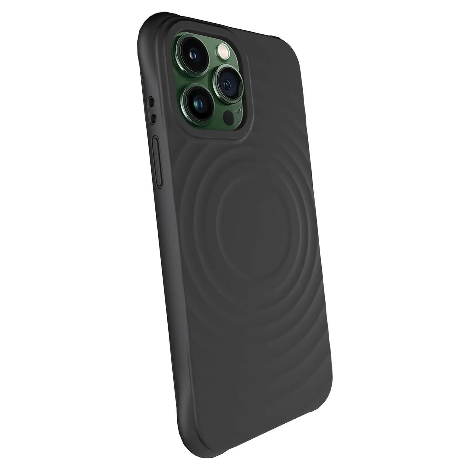 Shock-proof case MagSafe na Apple iPhone 13 Pro Max - Vlastní gravírování - Černá