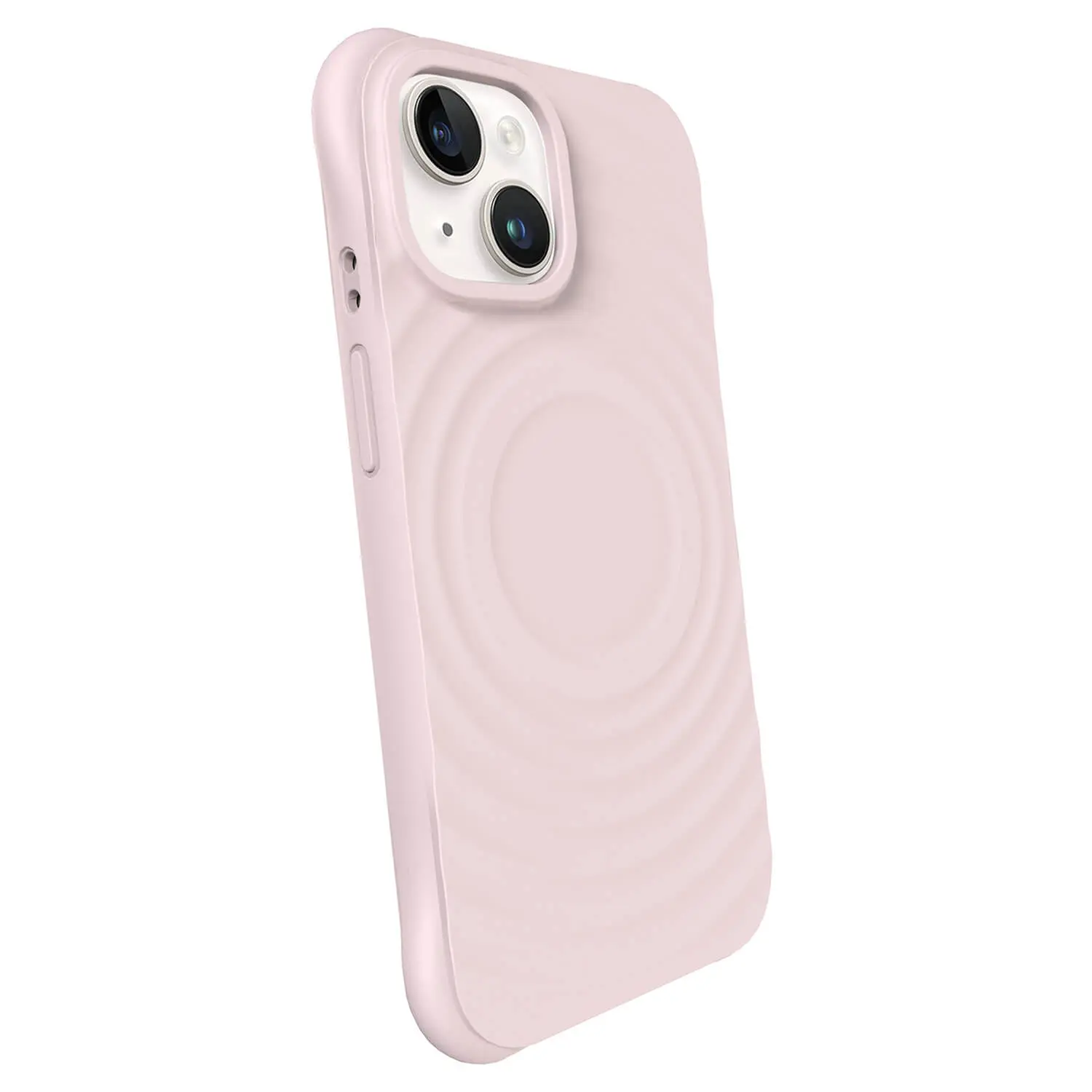 Shock-proof case MagSafe na Apple iPhone 14 - Vlastní gravírování - Růžová