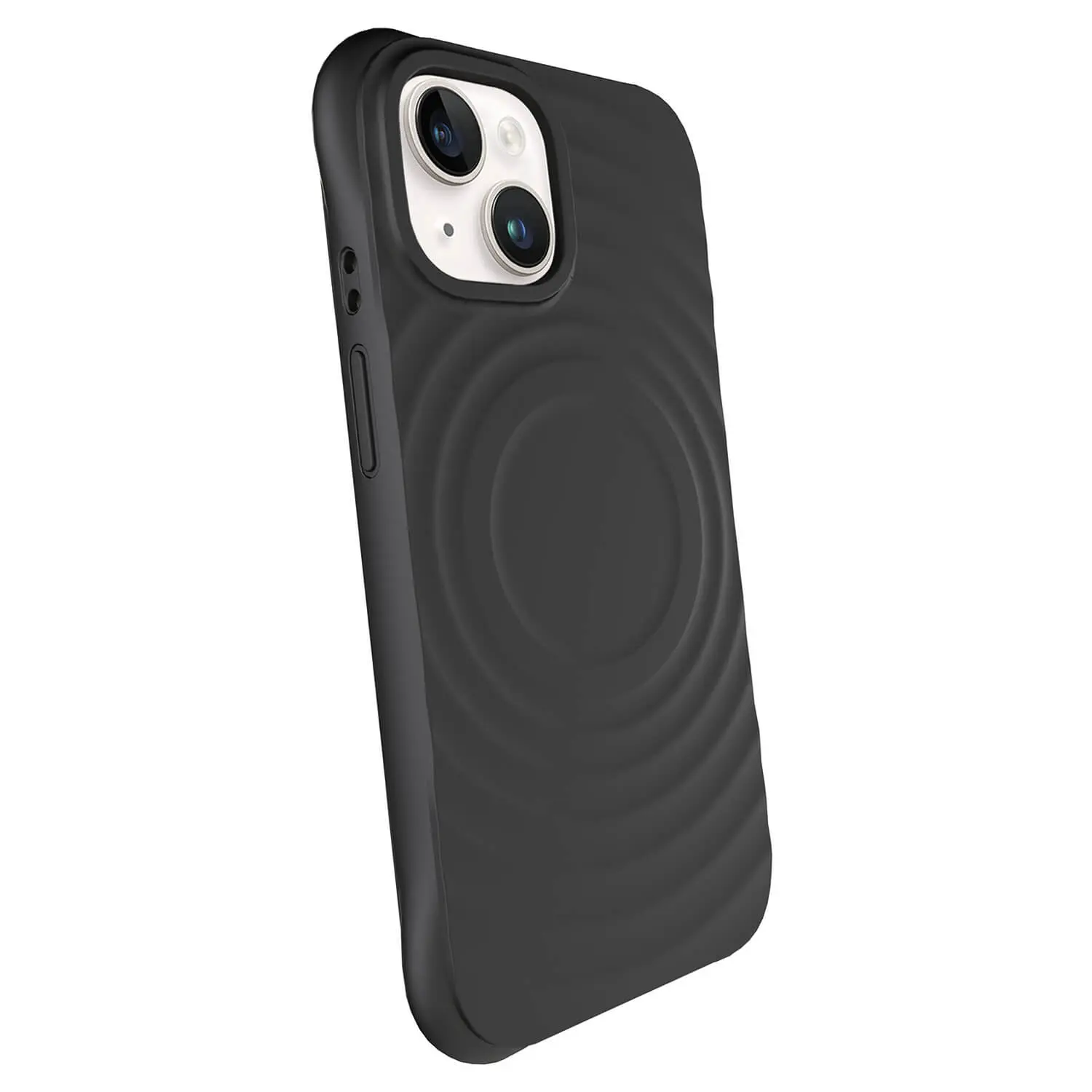 Shock-proof case MagSafe na Apple iPhone 14 - Vlastní gravírování - Černá
