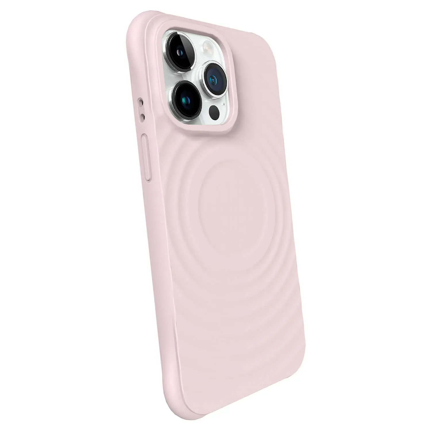 Shock-proof case MagSafe na Apple iPhone 14 Pro Max - Vlastní gravírování - Růžová