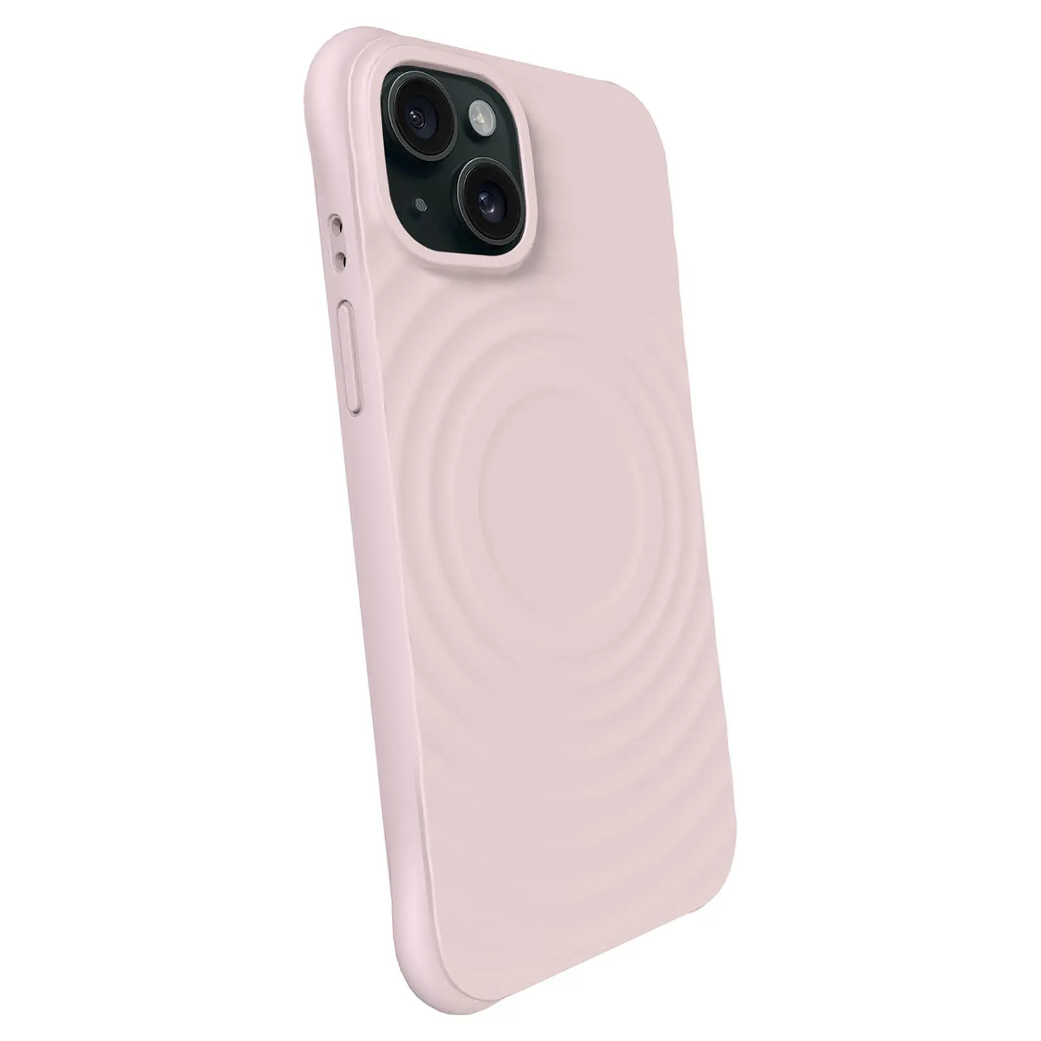 Shock-proof case MagSafe na Apple iPhone 15 Plus - Vlastní gravírování - Růžová