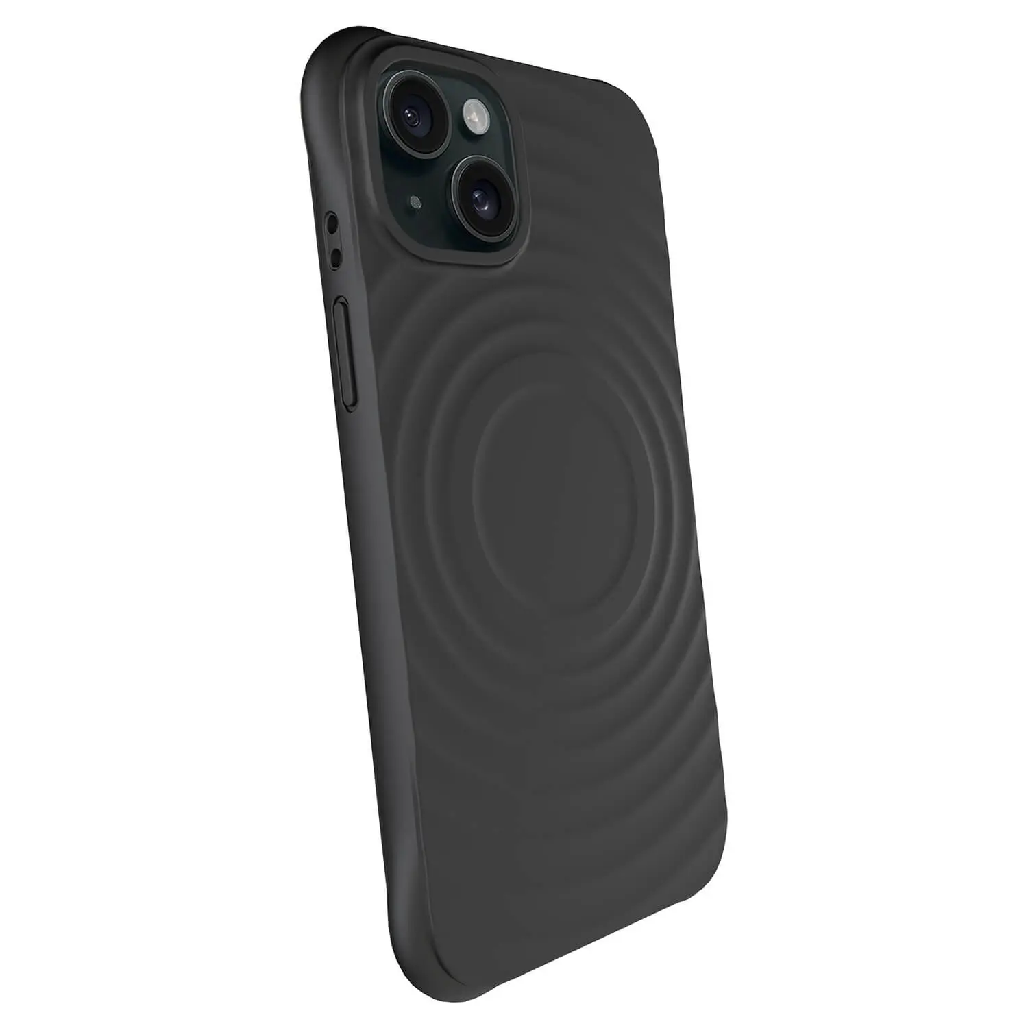 Shock-proof case MagSafe na Apple iPhone 15 Plus - Vlastní gravírování - Černá