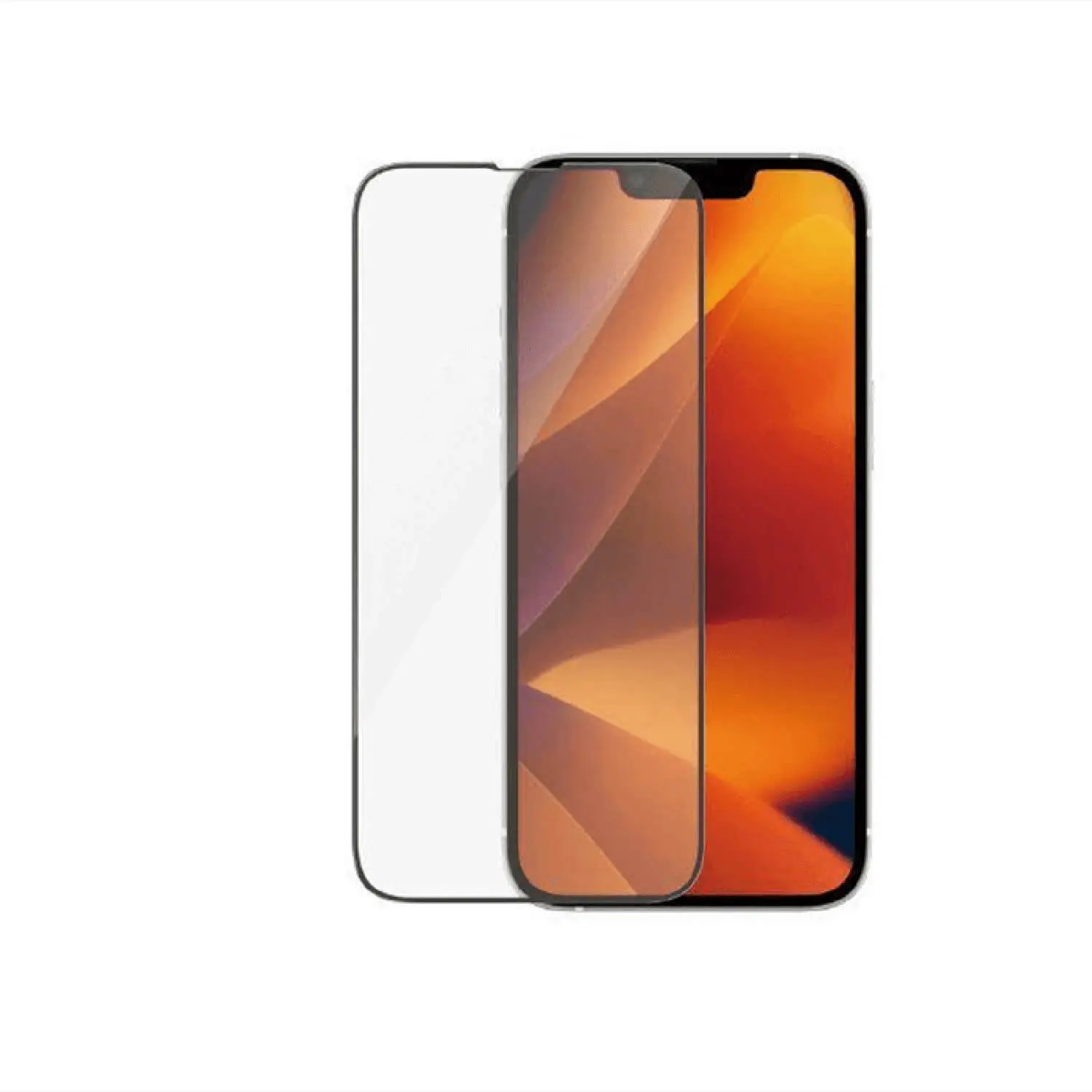 3x 3D tvrzené sklo s rámečkem pro Apple iPhone 16 Plus - černé - 2+1 zdarma