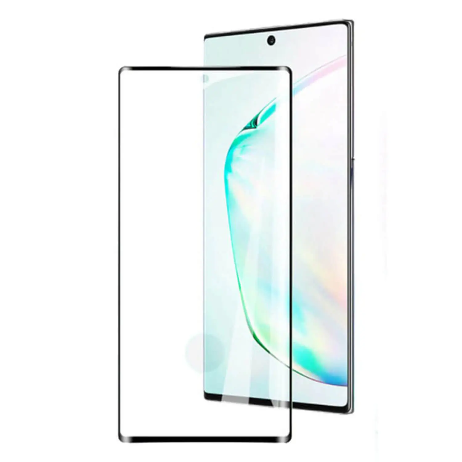 3x 3D zahnuté ochranné sklo pro Samsung Galaxy S23 Ultra 5G - černé - 2+1 zdarma