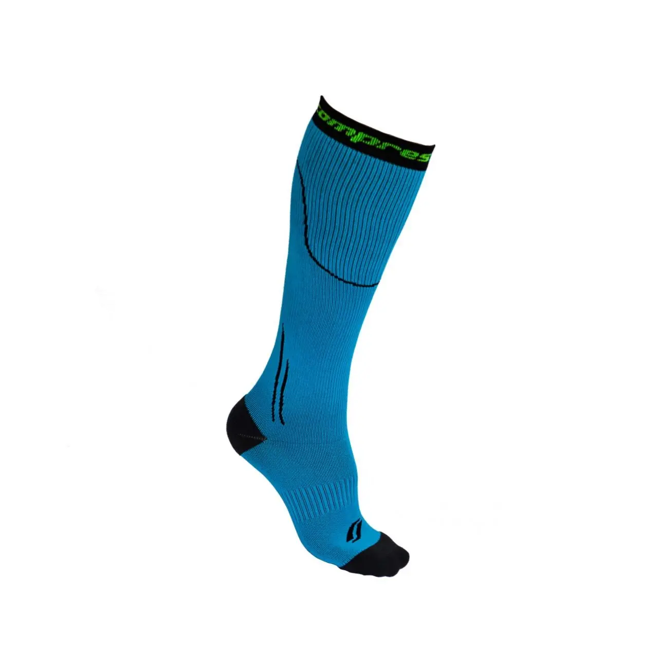 X-BOOST kompresní podkolenky COMPRESSOX 39-42 tyrkysová