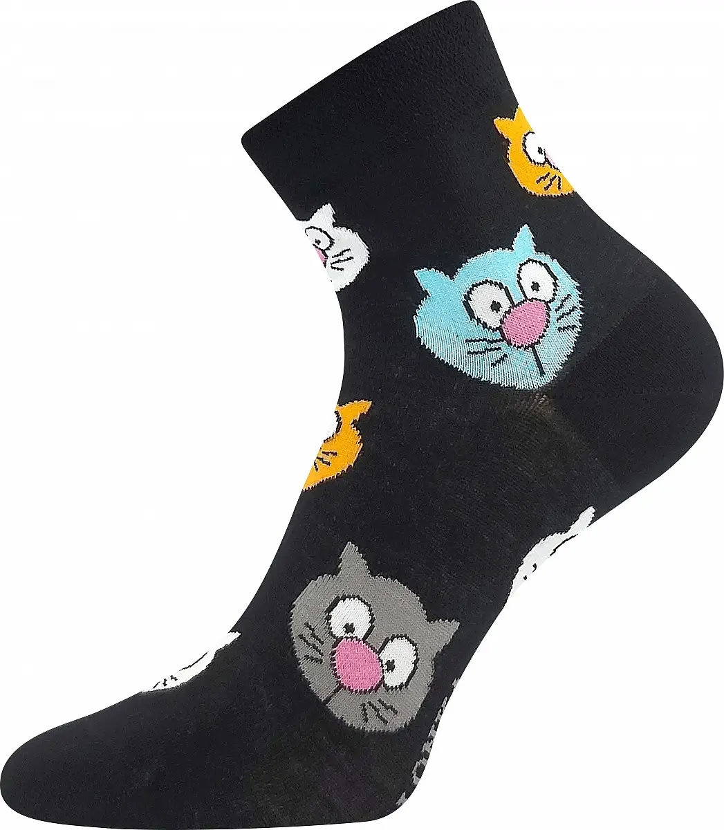 DORWIN trendy veselé ponožky Lonka - KOČKY