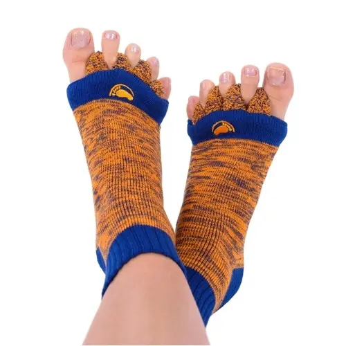 Adjustační ponožky - ORANGE/BLUE 39-42 oranžová / modrá