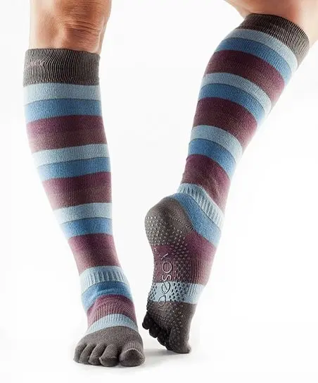 SCRUNCH KNEE bezprstové protiskluzové podkolenky ToeSox - BACKFLIP S