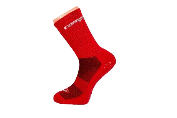 CSX-GOAL ABS protiskluzové sportovní ponožky Compressox - RED
