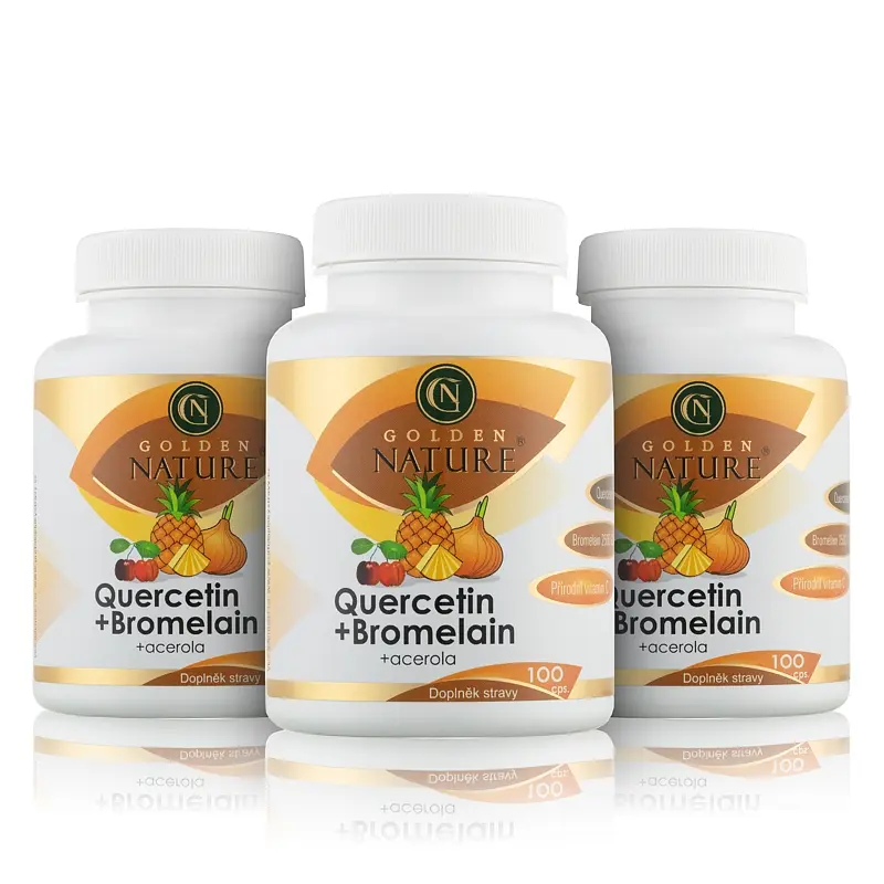 2+1 Golden Nature Quercetin (Kvercetin) komplex 300 cps. - Golden Nature