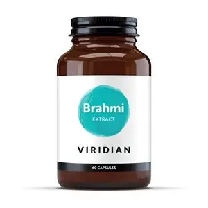 Viridian Brahmi, extrakt, 60 rostlinných kapslí