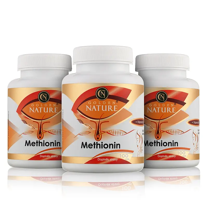 2+1 Golden Nature Methionin+Vitamin B6 300 cps. - Golden Nature