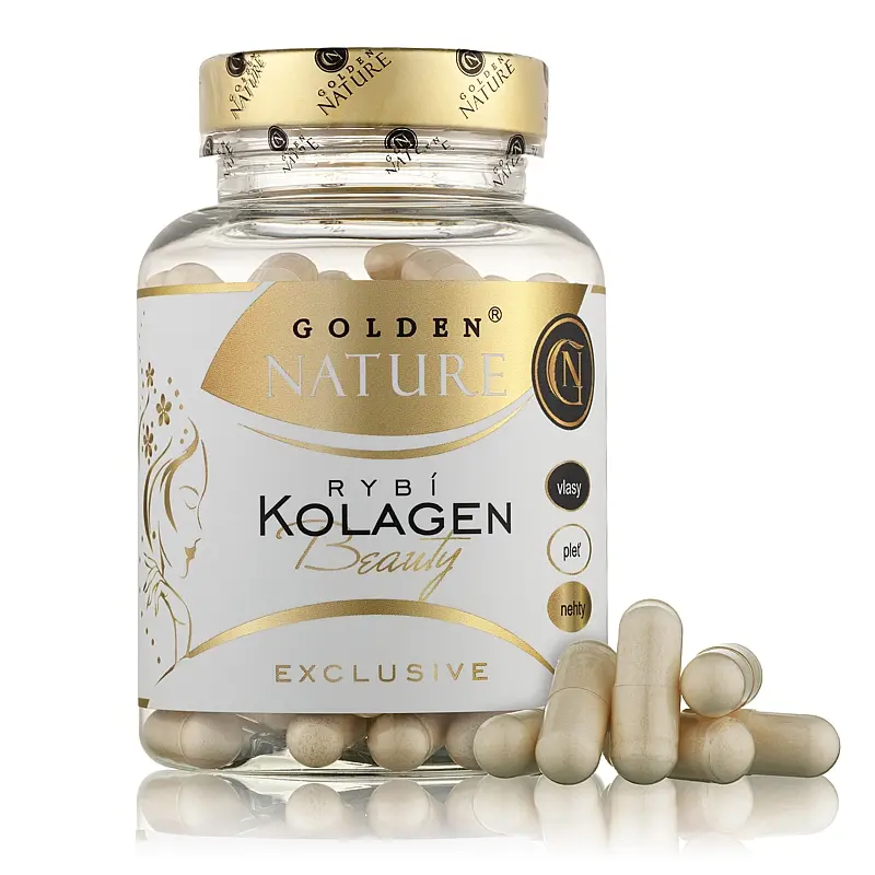 GN Exclusive Rybí kolagen Beauty complex 100 cps. - Golden Nature