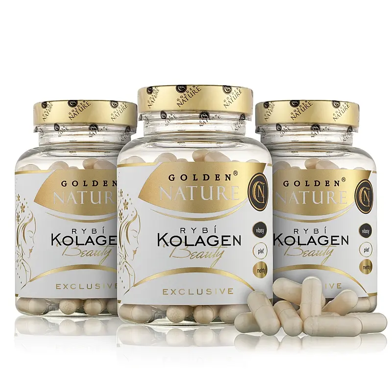 2+1 GN Exclusive Rybí kolagen Beauty complex 300 cps. - Golden Nature