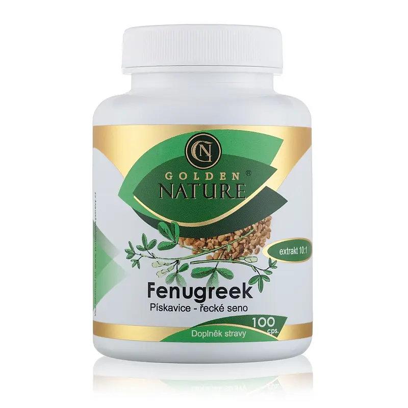 Golden Nature Fenugreek (Pískavice řecké seno)
