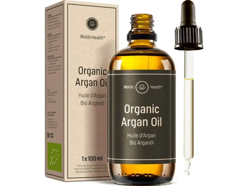 Woldohealth BIO Arganový olej z Maroka 100 ml - Woldohealth