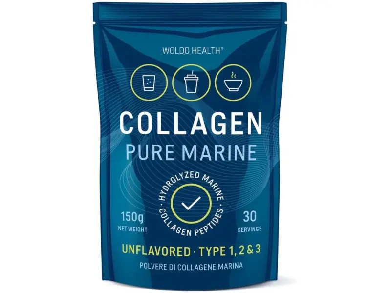Woldohealth 100 % hydrolyzovaný mořský kolagen 150 g - Woldohealth