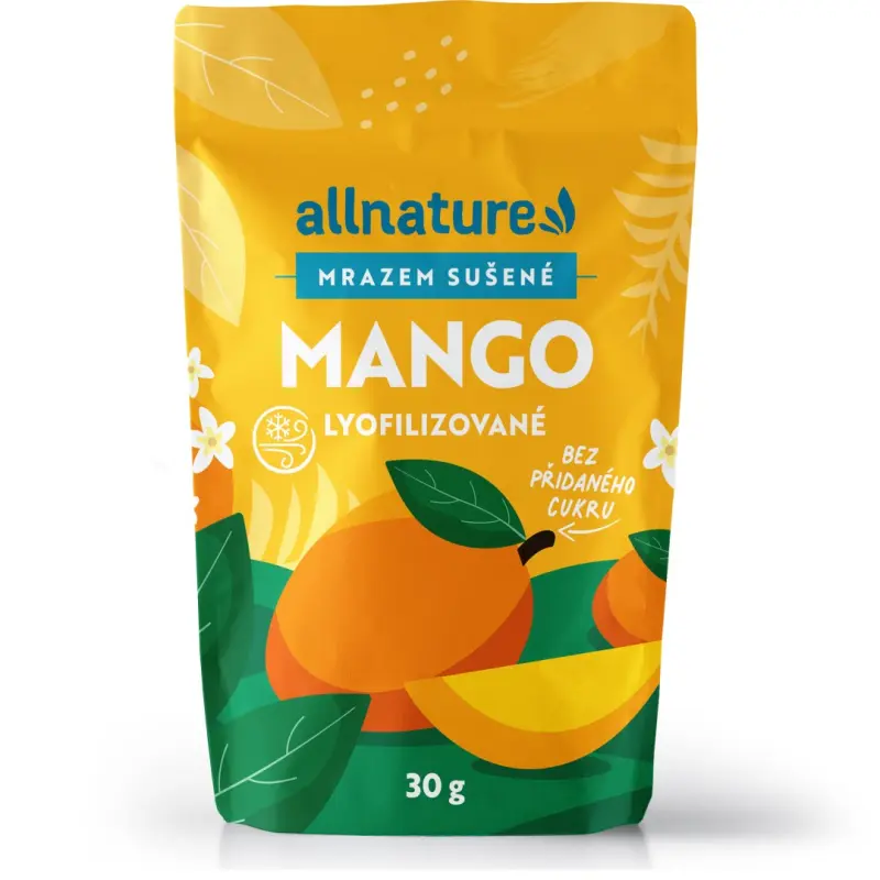 Allnature Mango sušené mrazem 30g