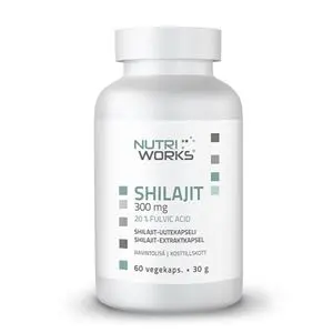 NutriWorks Shilajit 300mg 60 kapslí - NutriWorks
