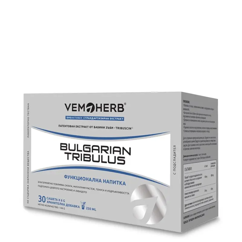 VemoHerb Tribulus Terrestris Instant drink 30 x 6 g - VemoHerb
