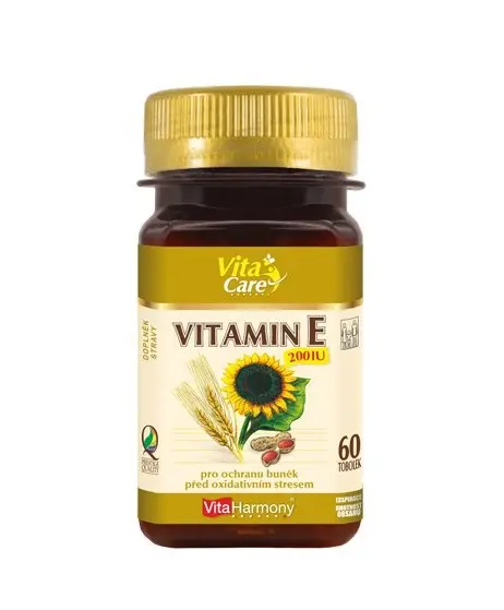 VitaHarmony Vitamin E 200 I.U. - 60 tob. - Vitaharmony