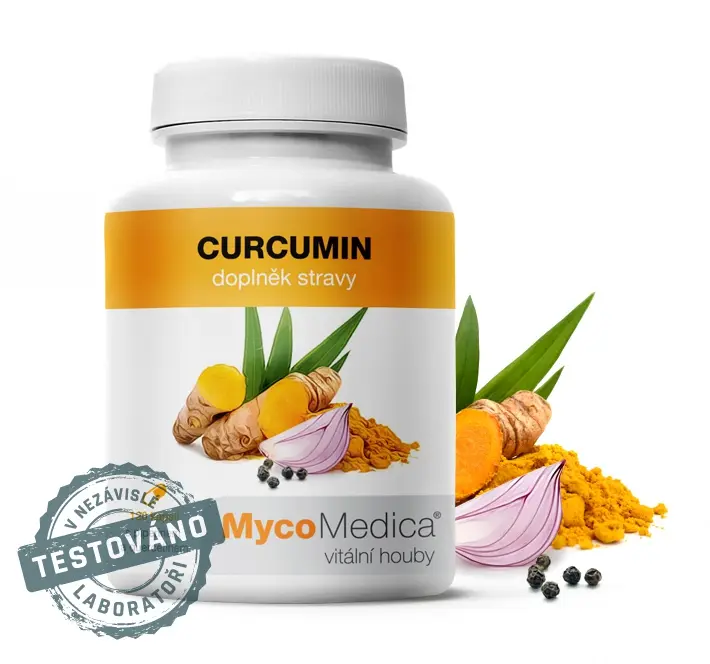 MycoMedica Kurkumin 120 kapslí - MycoMedica