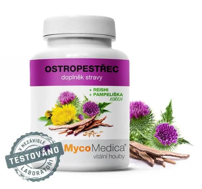 MycoMedica Ostropestřec 90 cps. - MycoMedica