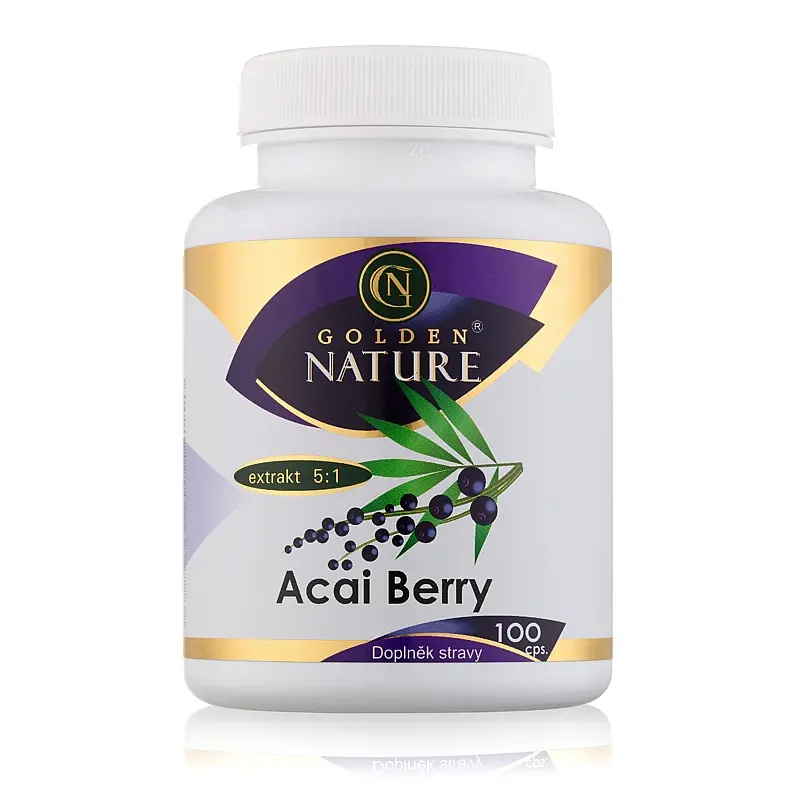 Golden Nature Acai berry 100 cps. - Golden Nature