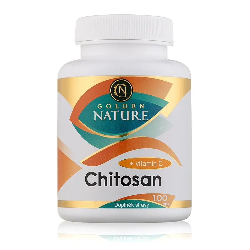 Golden Nature Chitosan + Vitamin C 100 cps. - Golden Nature