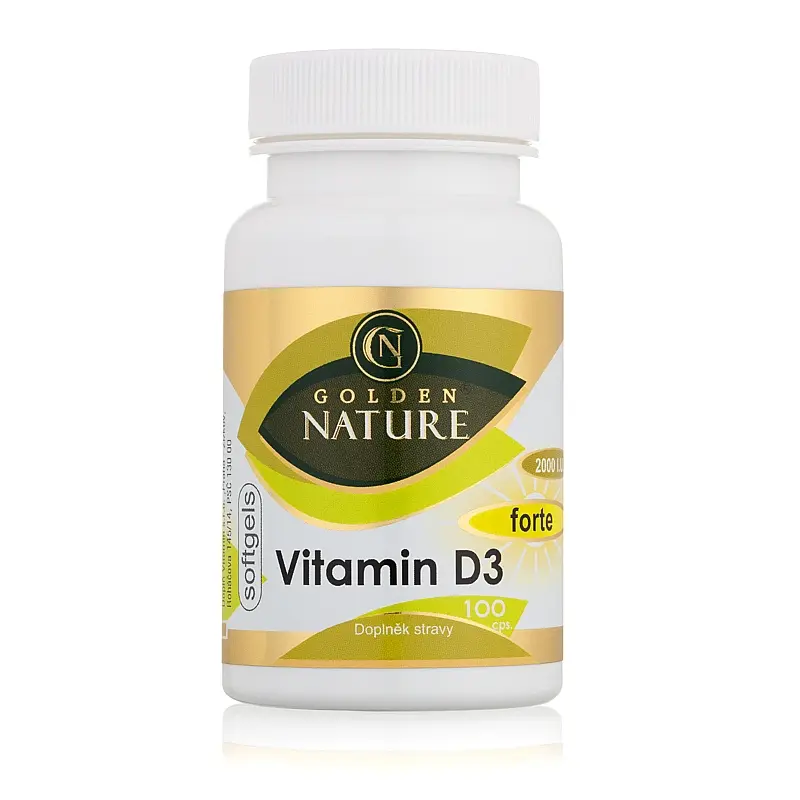 Golden Nature Vitamin D3 2000 I.U. softgel