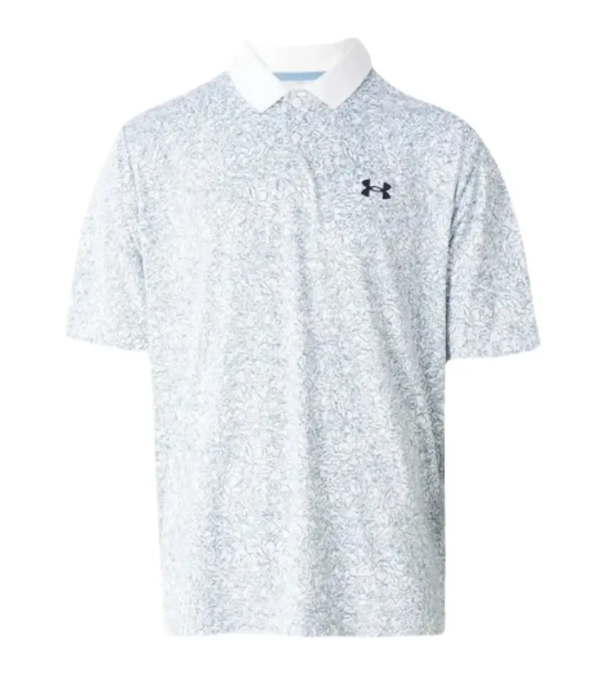 Under Armour Perf 3.0 Matchplay Printed pánské triko, bílé/modré, vel. XXXL