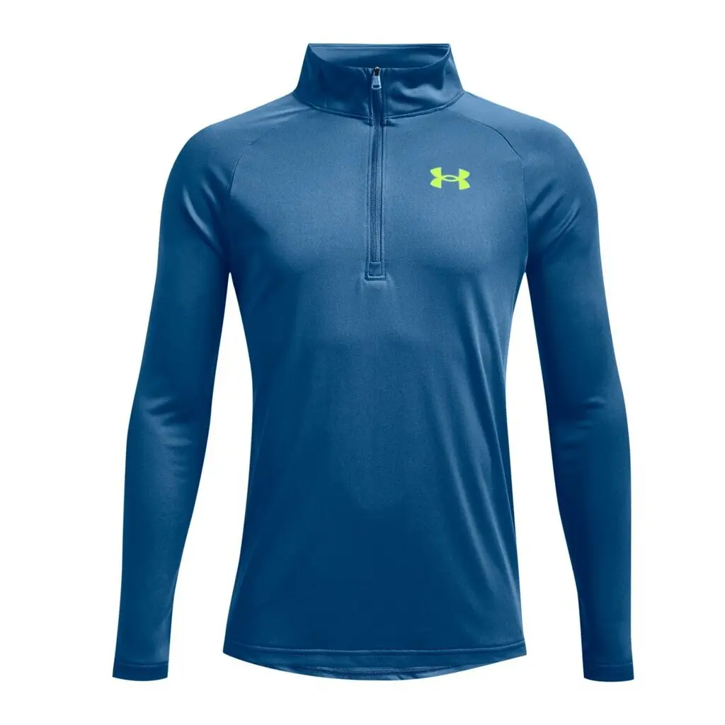 UA Tech 2.0 1/2 Zip-BLU - UA Tech 2.0 1/2 Zip-BLU