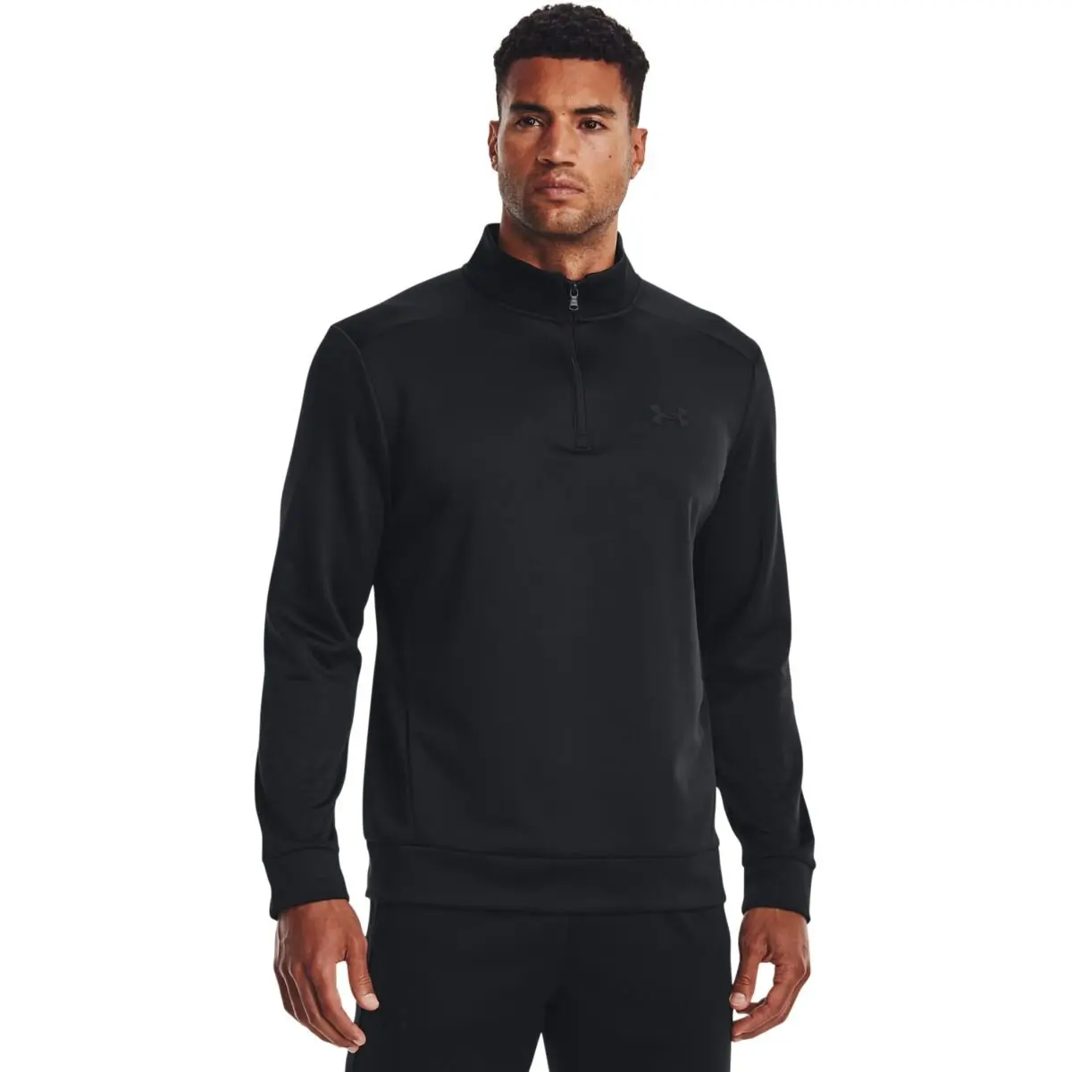 Under Armour Fleece 1/4 Zip pánská mikina, černá, vel. M