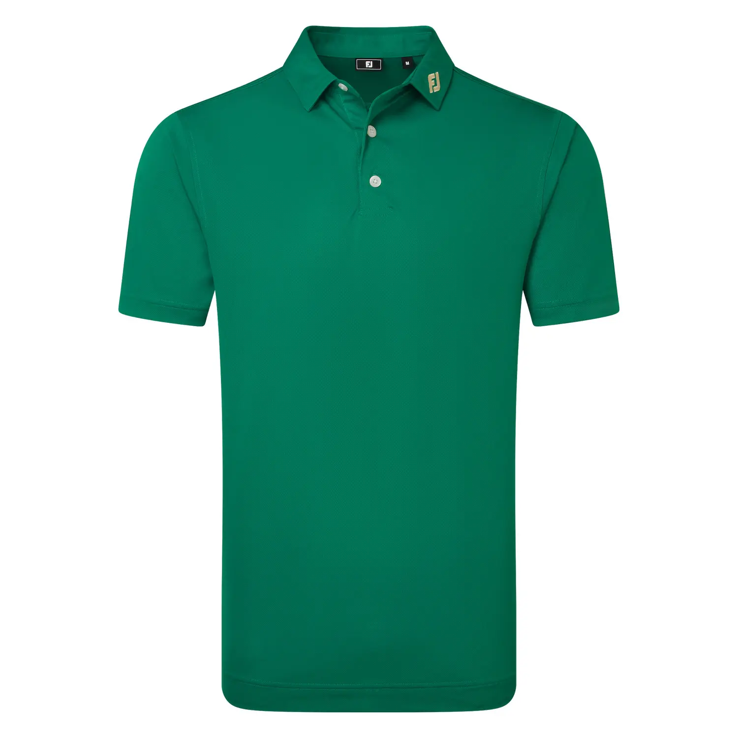 FootJoy Stretch Pique Solid pánské triko, zelené, vel. XXL