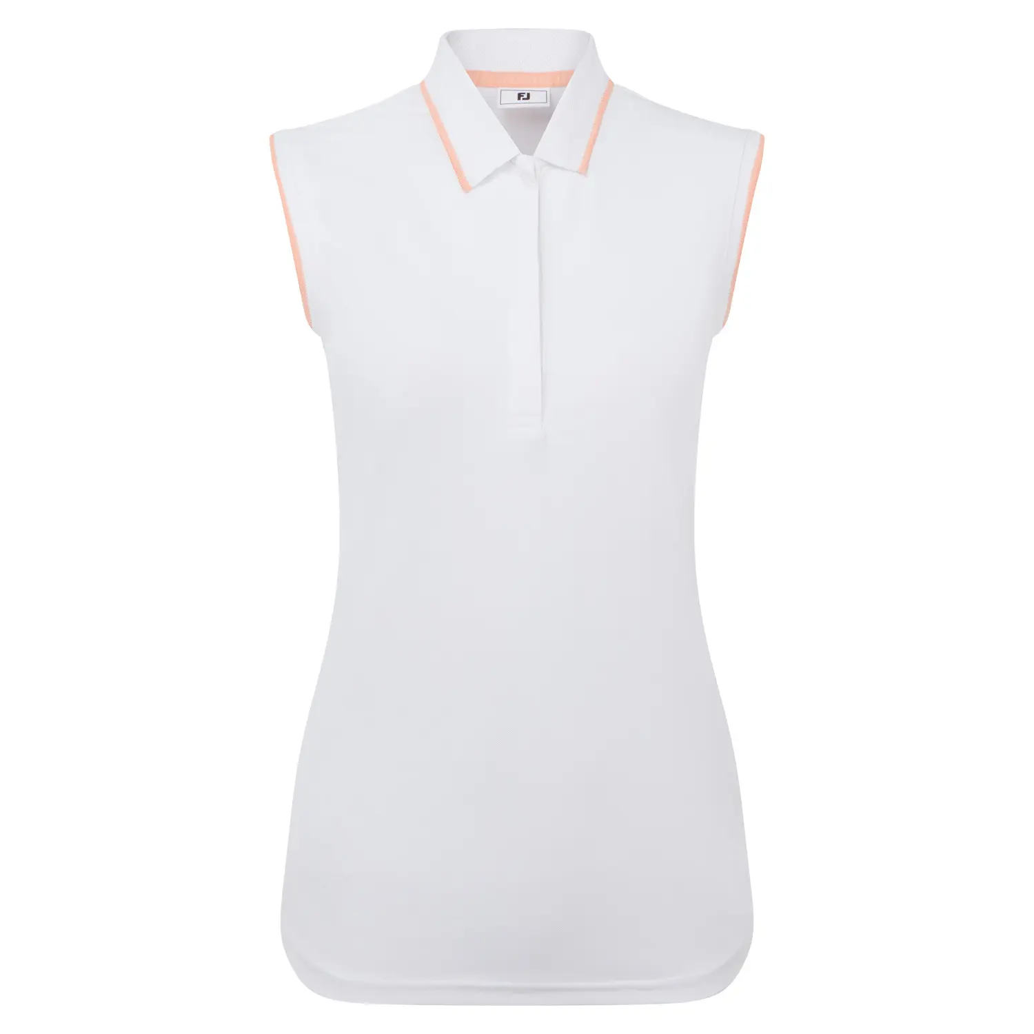 FootJoy Sleeveless dámské golfové triko bez rukávů, bílé