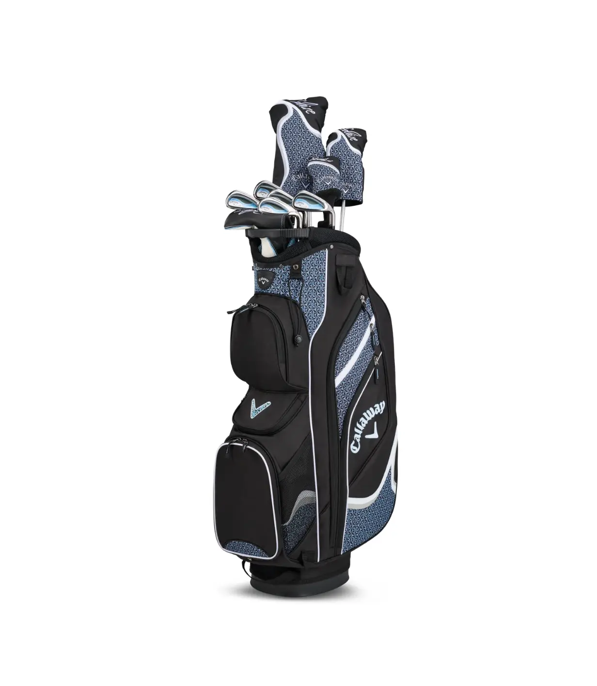 Callaway Solaire 24 dámský kompletní golfový set, pravý, modrý/černý
