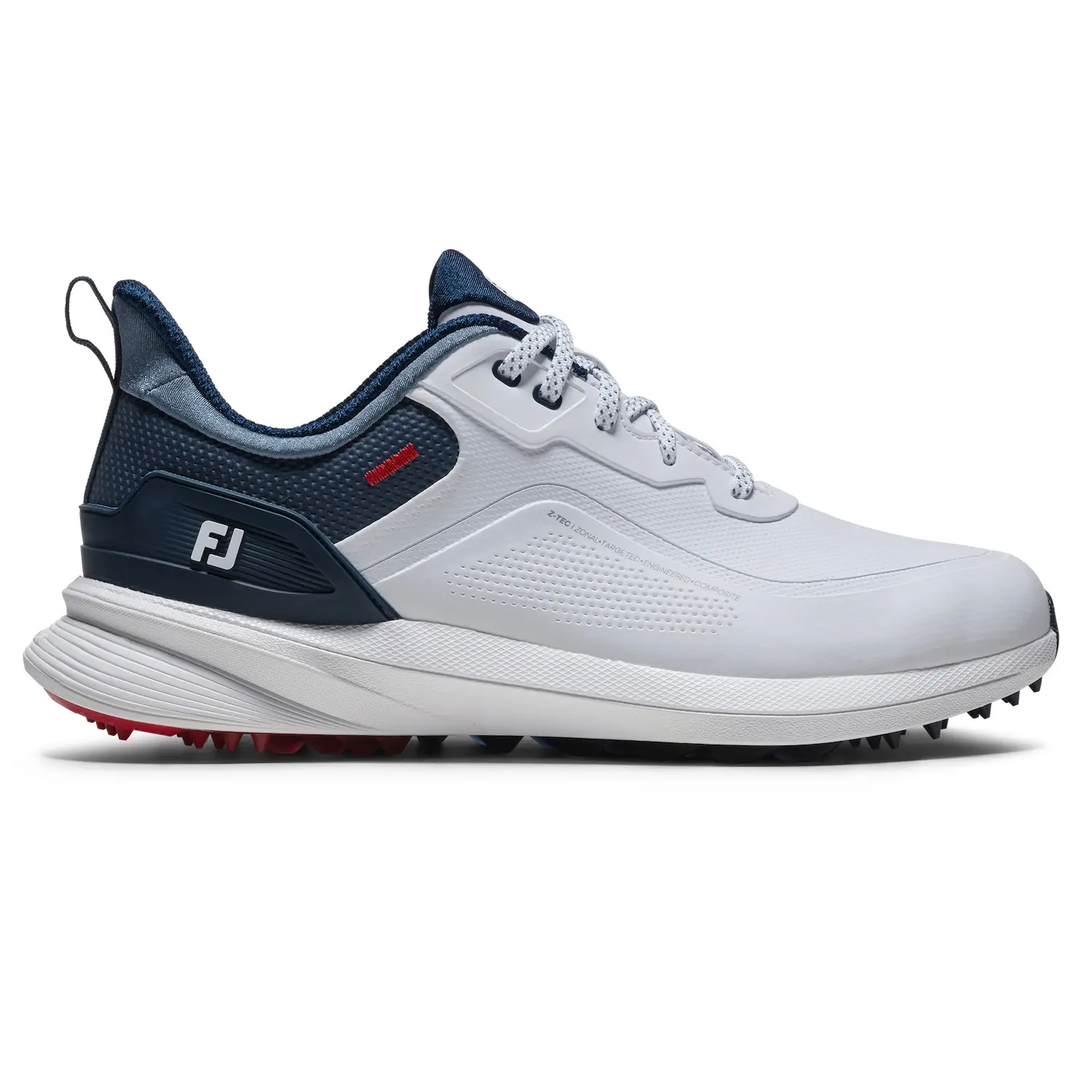FootJoy Pro SL Wide pánské golfové boty, bílé/tmavě modré, vel. 42 EU